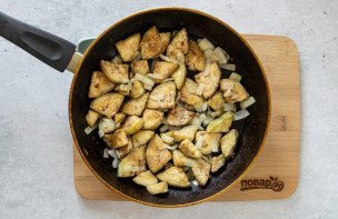 Грибные баклажаны