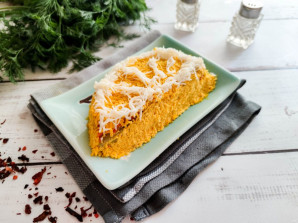 Салат "Лимонная долька" со шпротами