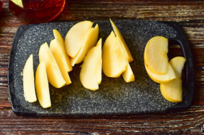 Яблоки "Фламбе"