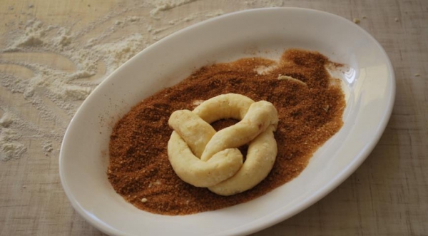 Творожные крендели, пошаговый рецепт с фото Творожные крендели, пошаговый рецепт с фото