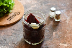 Соленая свекла на зиму