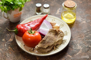 Мексиканский салат с говядиной