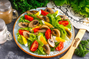 ПП салат с шампиньонами