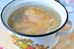 Отварная запеченная рулька в духовке