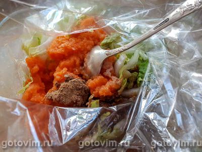 Пекинская капуста в рукаве для запекания Пекинская капуста в рукаве для запекания