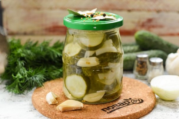 Огурчики по-болгарски на зиму Огурчики по-болгарски на зиму