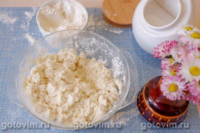 Творожные пончики c рисовой и пшеничной мукой Творожные пончики c рисовой и пшеничной мукой