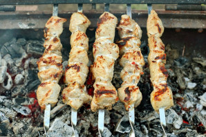 Мягкий шашлык из свинины