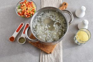 Суп с кускусом Суп с кускусом