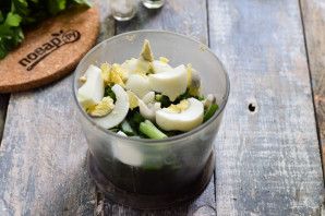 Зеленый луковый соус