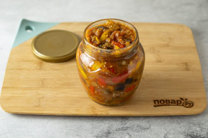 Лечо из баклажанов