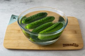 Огурцы с горчицей на зиму