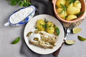 Сметанный соус к рыбе