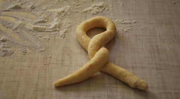 Творожные крендели, пошаговый рецепт с фото Творожные крендели, пошаговый рецепт с фото