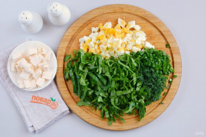 Суп из шпината с сыром Суп из шпината с сыром