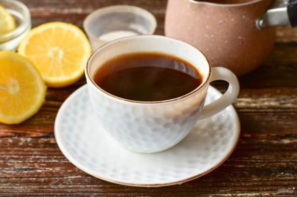 Кофе с лимоном Кофе с лимоном