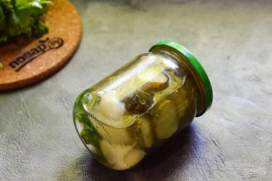 Огурцы кружочками на зиму