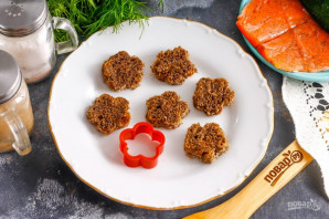 Канапе с красной рыбой