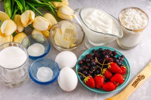 Ягодные капкейки Ягодные капкейки