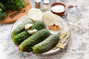 Огурчики по-болгарски на зиму Огурчики по-болгарски на зиму