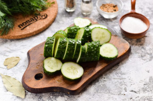 Огурчики по-болгарски на зиму Огурчики по-болгарски на зиму