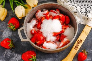 Джем из клубники без желатина