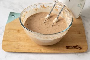 Веганский блинный торт