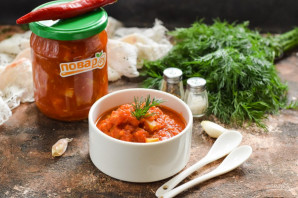 Кабачки на зиму острые