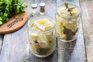 Капуста пластами на зиму