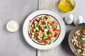 Салат с омлетом Салат с омлетом