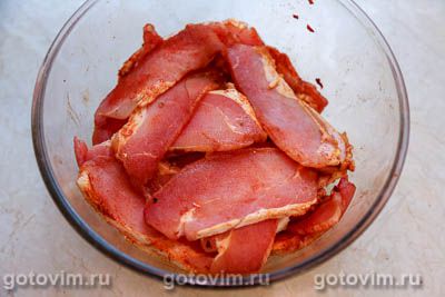 Джерки из свинины с чили и паприкой Джерки из свинины с чили и паприкой