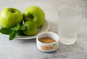 Яблочный лимонад