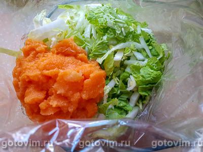 Пекинская капуста в рукаве для запекания Пекинская капуста в рукаве для запекания