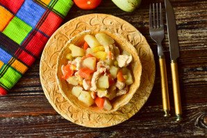 Овощное рагу по-турецки