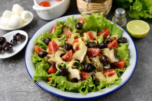 Салат с рапанами