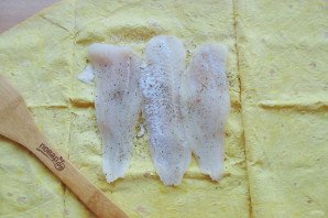 Судак запеченный в лаваше Судак запеченный в лаваше