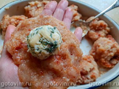 Ленивые котлеты по-киевски