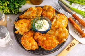 Курица в пивном кляре