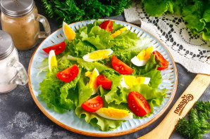 ПП салат с шампиньонами