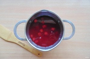 Желе из вишни с агар-агаром