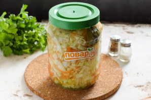 Маринованная капуста на зиму холодным способом