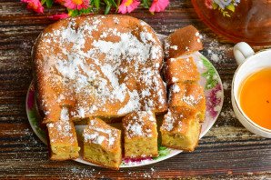 Банановый кекс в хлебопечке