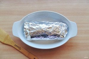 Судак запеченный в лаваше