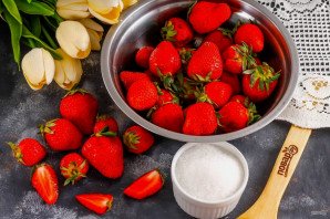 Джем из клубники без желатина