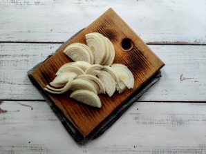 Жареная картошка кольцами в сковороде Жареная картошка кольцами в сковороде