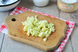 Маффины с овсяными хлопьями и яблоками