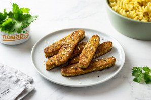 Жареный темпе Жареный темпе