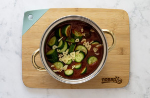 Огурцы в томате на зиму