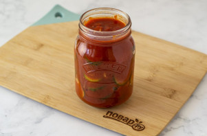 Огурцы в томате на зиму