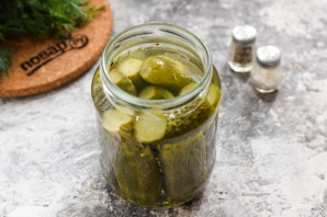 Огурчики на зиму без стерилизации